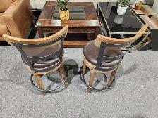 Pair of Rustic Counter-Height Bar Stools - $100 CASH for 2! - Photo 8