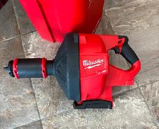 NEW Milwaukee Cordless Drain Snake Kit with Battery & Charger