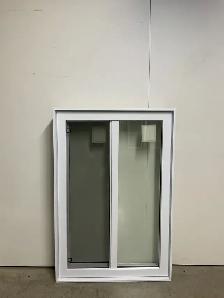 10683CP Fenêtre Coulissante PVC Blanc Coulissant simple 33 x 49