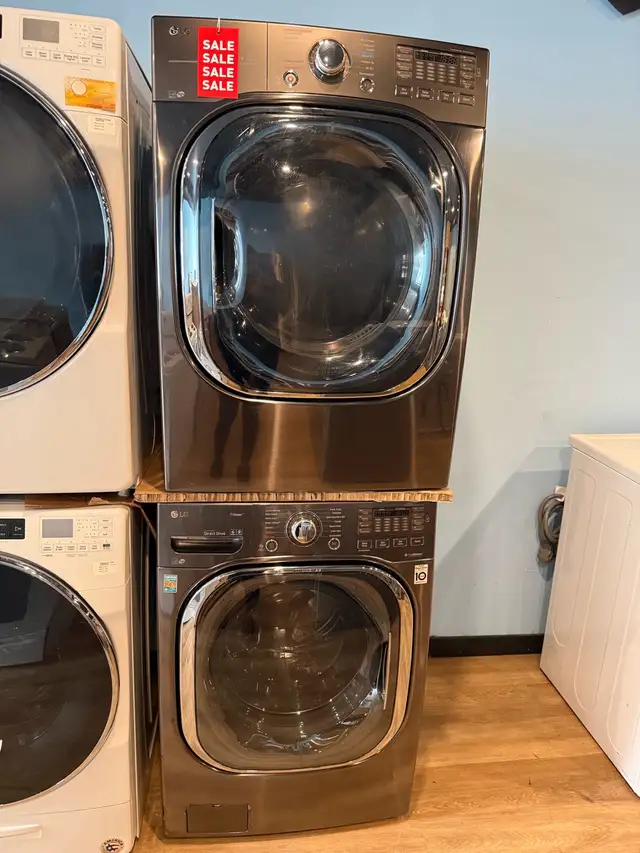 On Sale‼️ LG "27" Stainless Steel Front Load Laundry Pair