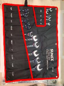 Sunex 9914R14 PC. FULL POLISH SAE ANGLE HEAD WRENCH SET - Photo 3