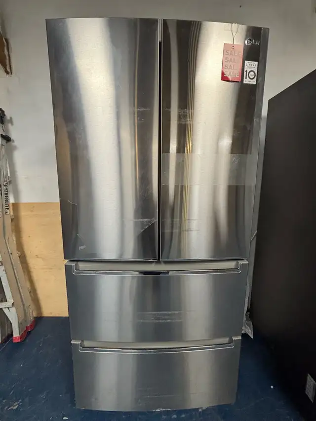 LG "33" Stainless Steel 4 Door Refrigerator