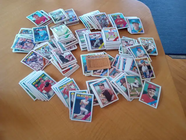 Carte Baseball Topps 1988 Lot 400 cartes et doubles 270726-691