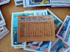 Carte Baseball Topps 1988 Lot 400 cartes et doubles 270726-691 - Photo 2