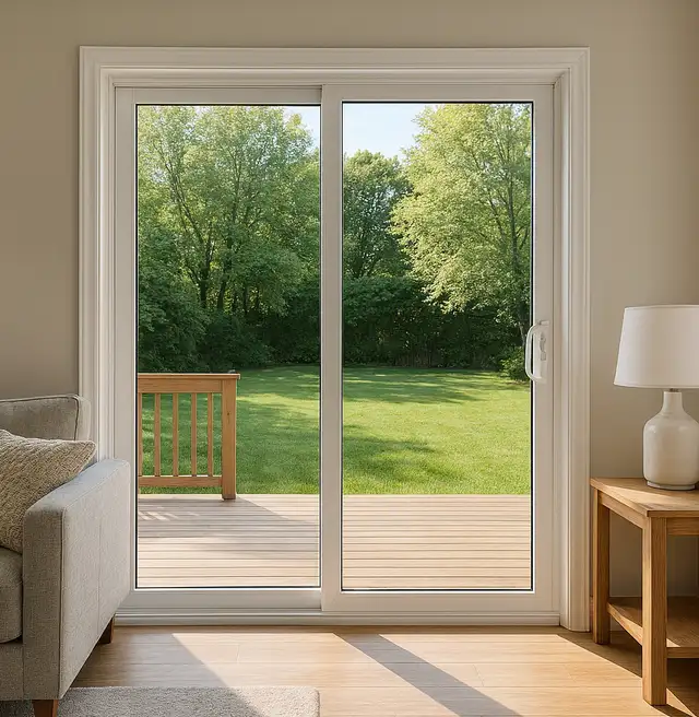 New White Vinyl Patio Doors – Quick Home Delivery & Setup