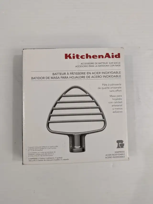 (B4919) KitchenAid KSMB5SS Mixer Attachment New in box