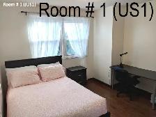 Rooms for rent in Mississauga/Oakville Border $950- single only