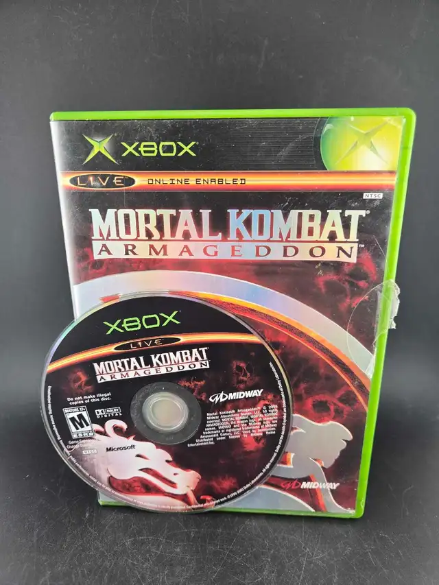 Xbox Original Mortal Kombat Armageddon