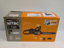 (B4745) Worx WG385 Chainsaw With two Batteries and Charger - Photo 2