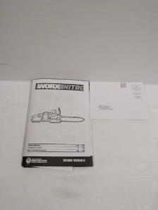 (B4745) Worx WG385 Chainsaw With two Batteries and Charger - Photo 6