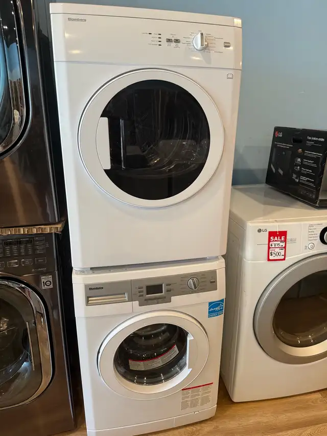 "24" Bloomberg Front Load Washer/Dryer Set For Sale‼️