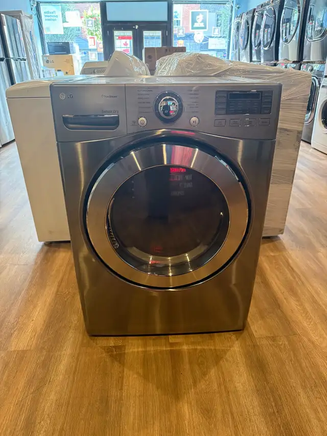 LG "27" Stainless Steel Front Load Dryer