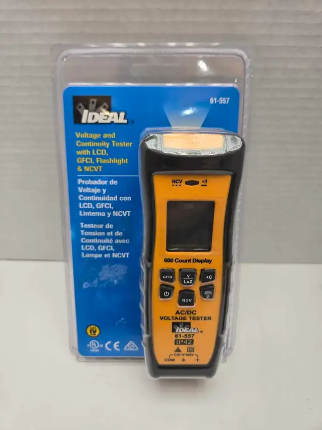 Ideal 61-557 Voltage Tester NEW