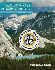 Contemporary Behavior Therapy 6th edition Spiegler 9780357671290