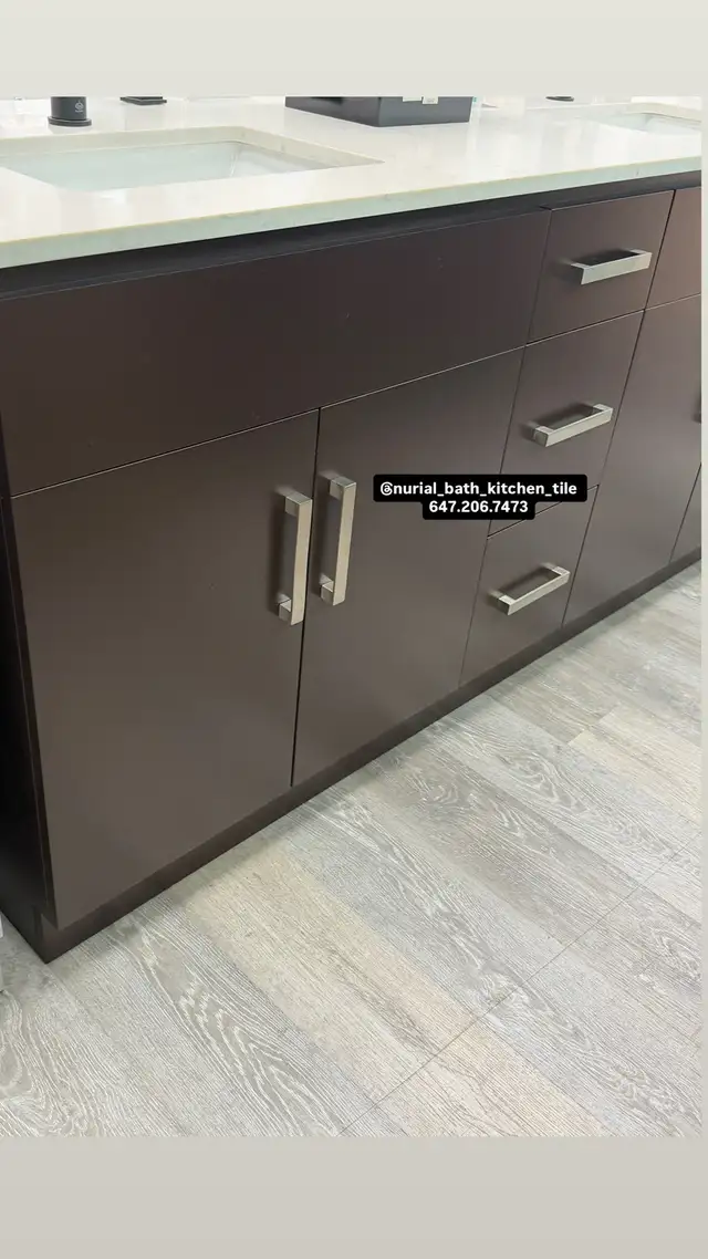 Bathroom Vanity, Kitchen Cabinet, Mirror, Countertop