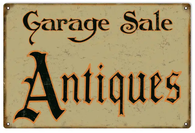 Antiques Garage Sale this Sat August 1st..9am..till 1.pm