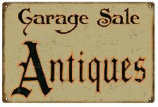 Antiques Garage Sale this Sat August 1st..9am..till 1.pm