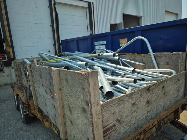 We recycle scrap metal for free!