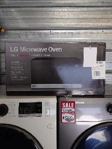 LG '21' Stainless Steel Countertop Microwave on Sale‼️
