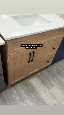 Vanity, Kitchen Cabinet, Countertop, Mirror, Toilet