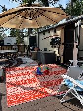 RV in Beautiful Valley’s Edge Resort Near Radium BC