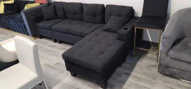 New L Shaped Sectional 4 Seater Sofa-Free Delivery