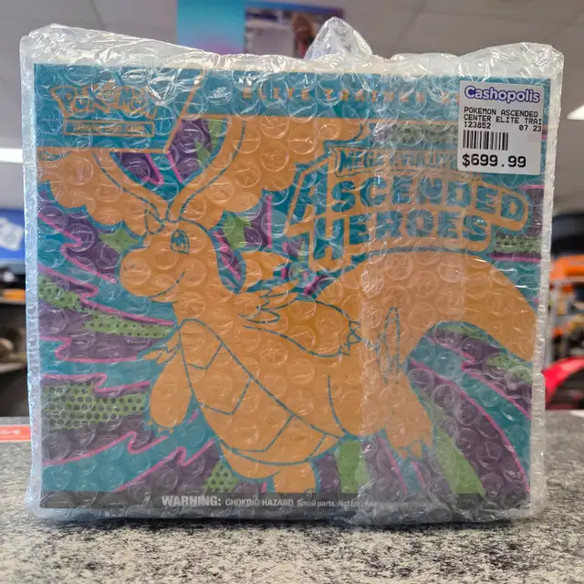 NEW Pokémon Mega Evolution Ascended Heroes Elite Trainer Box!