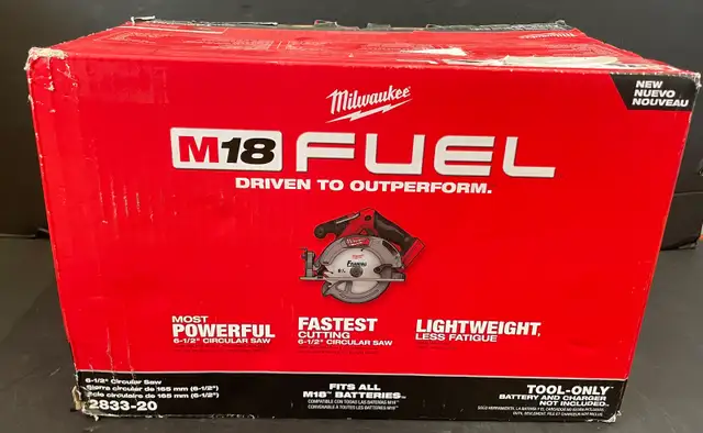 MILWAUKEE M18 FUEL 6-1/2" CIRCULAR SAW 2833-20