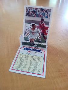 Carte Olympique Kraft Singles 3D Action Card 1992 (270726 - Photo 2