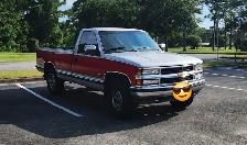 1994 Chevy K2500 4x4 NV4500 5 Speed NO RUST