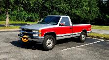 1994 Chevy K2500 4x4 NV4500 5 Speed NO RUST - Photo 4