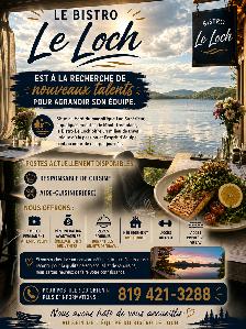 Cuisinier(ère) recherché(e) - Bistro Le Loch