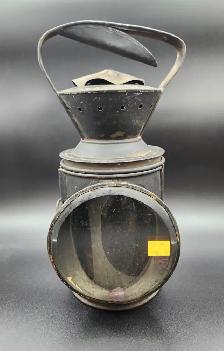 Hiram Piper Red/Blue Railroad Lantern