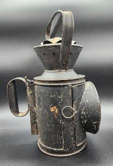 Hiram Piper Red/Blue Railroad Lantern - Photo 2