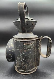 Hiram Piper Red/Blue Railroad Lantern - Photo 3
