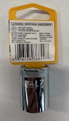 DeWALT DWMT73951OSP 21mm Black Deep Impact Socket, 1/2' Drive, 7 - Photo 2