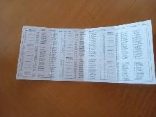 Schedule Hockey Collegial AAA 1985-86 (270726-731) - Photo 3