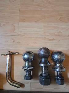 2×2' ball hitch c/w 4 balls 1 7/8' & 2' - Photo 2