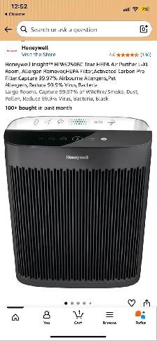 Large HONEYWELL AIR PURIFIER