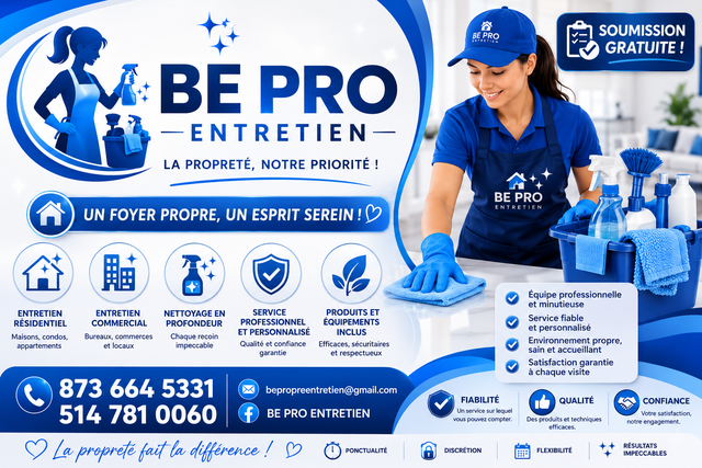 À la recherche de contrat entretien ménager