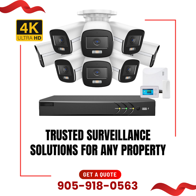 Advanced 4k CCTV Surveillance and Integrated Alarm Solutions