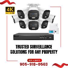 Advanced 4k CCTV Surveillance and Integrated Alarm Solutions