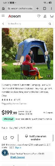 new tent $50 3 person