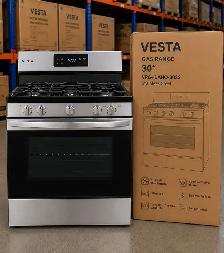 Vesta 30' Gas Range - VRG-IDAHO-30SS - Stainless Steel