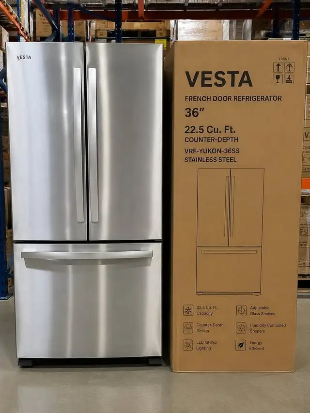 Vesta 36' French Door Refrigerator | Special Sale save Big