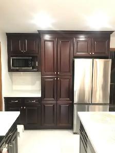 All wood kitchen and bath cabinets and countertop - Photo 3