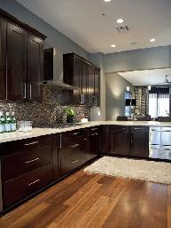 All wood kitchen and bath cabinets and countertop - Photo 6