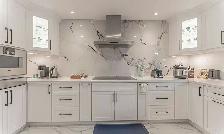All wood kitchen and bath cabinets and countertop - Photo 7