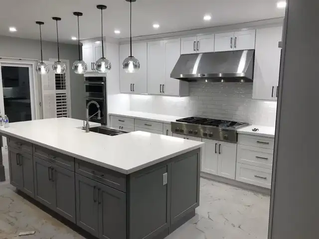Kitchen and bathroom cabinets ,quartz counter sale