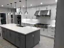 Kitchen and bathroom cabinets ,quartz counter sale